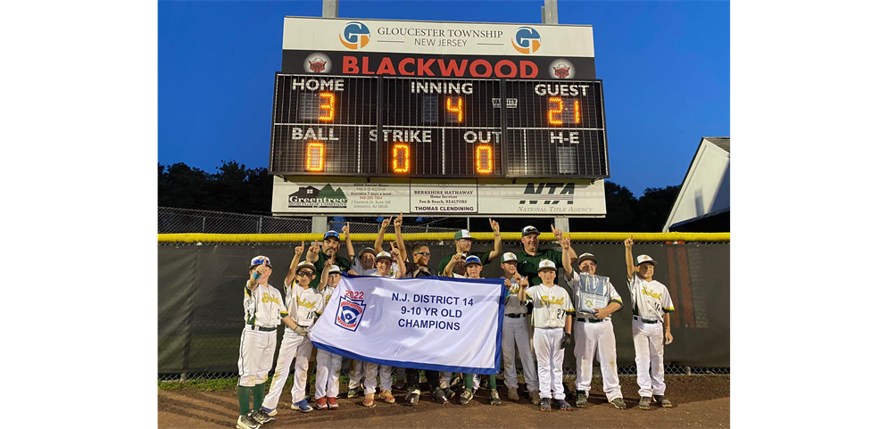 2022 10u District Champs