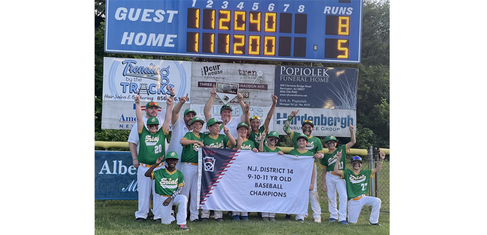 2023 11u District 14 Champions