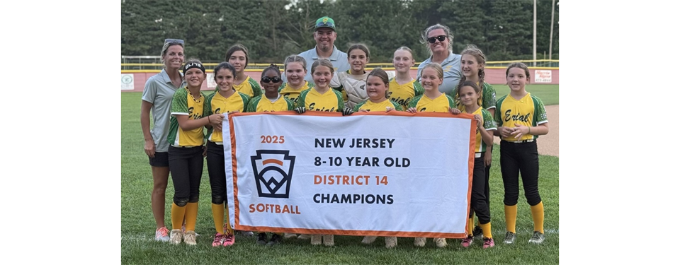 2025 10u Softball District 14 Champions